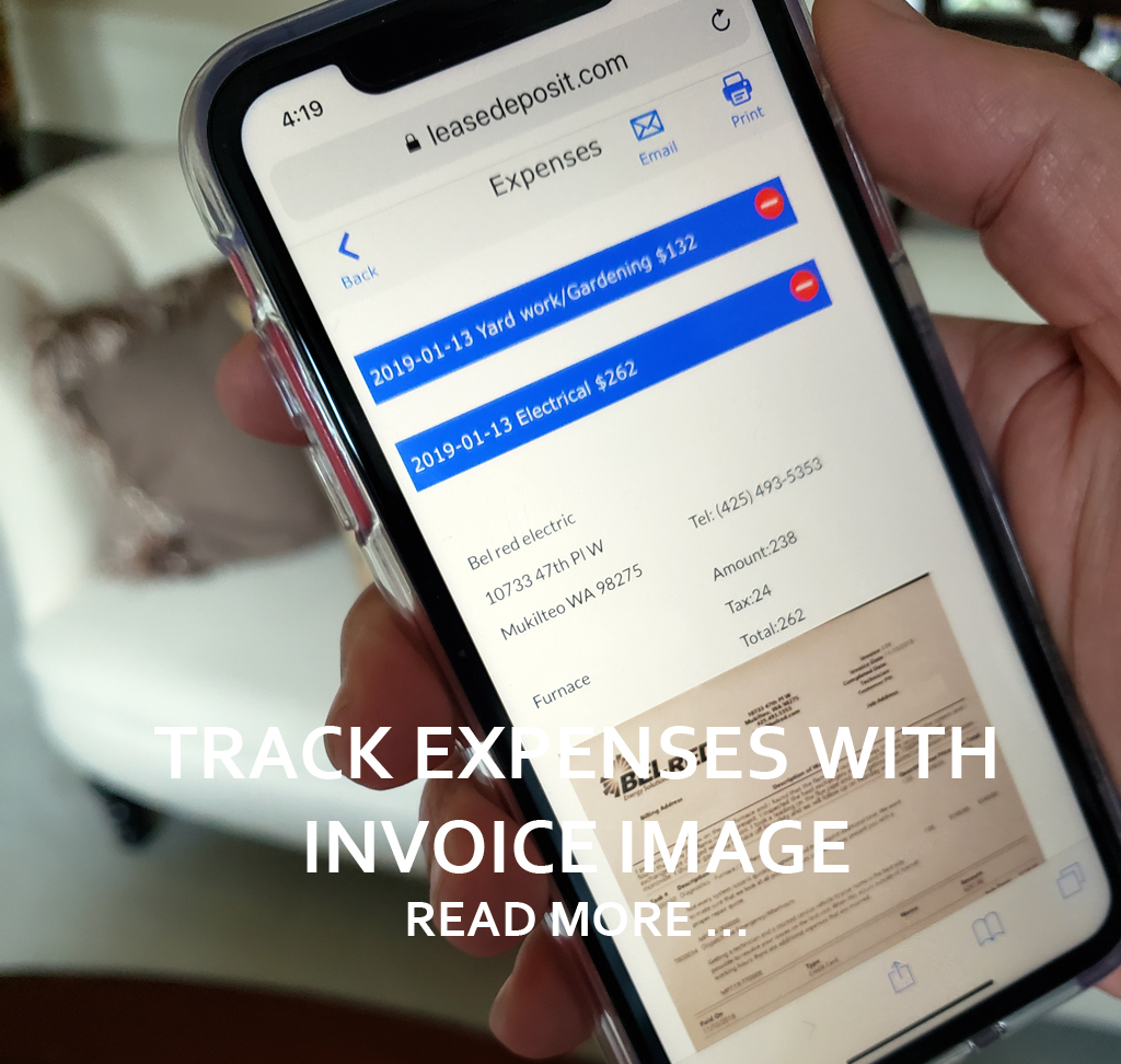 TRACK EXPENSES AND CAPTURE INVOICES Read more ...